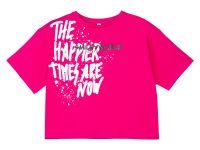 Фуфайка трикотажная для девочек (футболка)