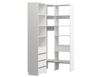 Модуль для гардероба Хелен 2-150x110x240 Белый