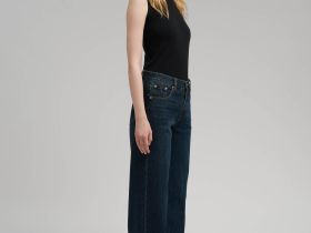 Джинсы прямого кроя