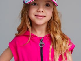 Кепка текстильная для девочек