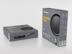 Сковорода низкая REDMOND Black 24 см PF5508