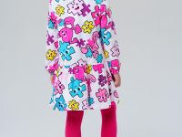 Платье трикотажное для девочек