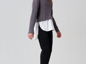 Джемпер трикотажный для девочек