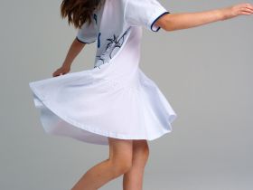 Платье трикотажное для девочек