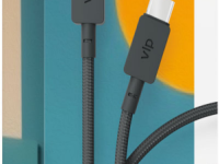 Кабель VLP Nylon Cable USB-C / USB-C 1,2 м Чёрный