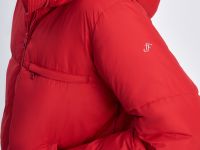 Утепленная куртка прямого кроя