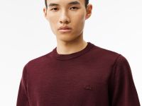 Мужской свитер Lacoste из шерсти мериноса