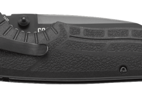 Складной нож Copacetic™ Flipper, сталь Black Oxide Finish 8Cr13MOV, рукоять полипропилен/термопластик GRN