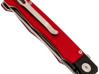 Складной нож Steelclaw "Гектор", сталь VG-10, рукоять G10, красный