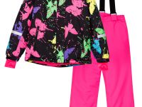 Комплект текстильный с полиуретановым покрытием для девочек: куртка, брюки