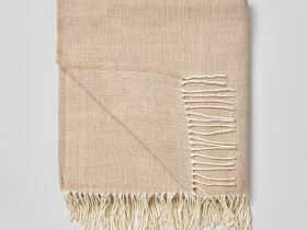 Плед Ines, бежевый