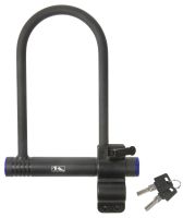 Замок-скоба ACME M-Wave 197x245 мм, ключ, крепление к велосипеду (черный)