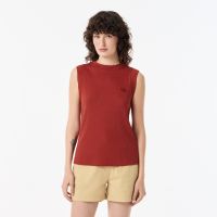 Женская футболка Lacoste приталенного кроя