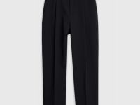 Зауженные брюки с ремнём, Черный