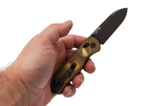 Складной нож Kizer Drop Bear, сталь Nitro V, рукоять PEI
