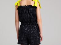 Полукомбинезон трикотажный для девочек