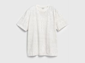 Футболка с принтом, Белый