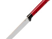 Нож Узбекский, сталь VG-10, рукоять красный G10