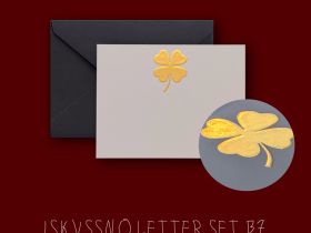 Набор для письма ISKVSSNO Lucky clover (клевер четырехлистный) B7