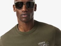 Мужская футболка Lacoste классического кроя из органического хлопка