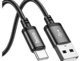 Кабель Hoco X91 Radiance (USB) на (Lightning) 300см 2.4A (черный)