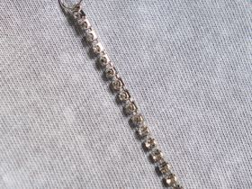 Футболка с цепью для девочек, Серый