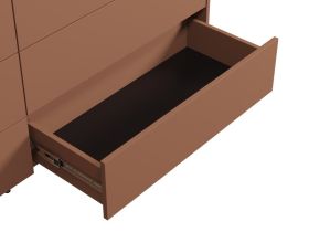 Комод Дигарс 163x81 Терракотовый