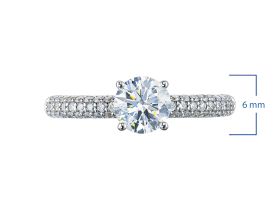 Кольцо из белого золота э4712кц10200951_white