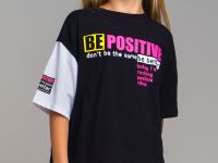 Фуфайка трикотажная для девочек (футболка)