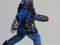 Куртка текстильная с полиуретановым покрытием для мальчиков