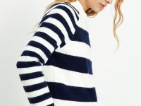 Джемпер прямого силуэта с шерстью