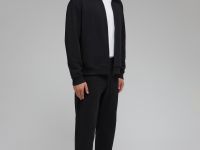 Толстовка на молнии с воротником-стойкой