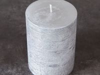 Свеча Пламя серебра/Fiamma Silver классическая II