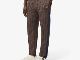 Спортивные брюки Lacoste Paris стандартного кроя с монограммой