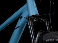 Горный велосипед Cube Attention SLX 27.5, год 2025, цвет Голубой-Красный, ростовка 14.5