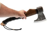 Топор Добряк, гравированный, большой