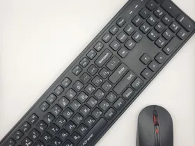 Клавиатура и мышка беспроводная Xiaomi MIIW Gen 3 (MW24PB03) (черный)