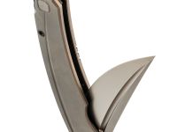 Складной нож TUOTOWN Saira Stonewash, сталь T14N, рукоять Grey Ti