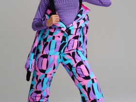 Комбинезон текстильный с полиуретановым покрытием для девочек