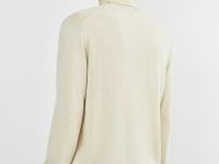 Базовый джемпер с содержанием шерсти, Бежевый