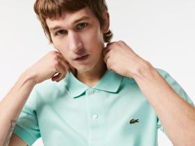 Мужское поло Lacoste L1212 классического кроя