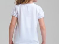 Фуфайка трикотажная для девочек (футболка)