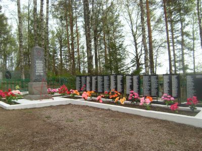 Воинское кладбище, где похоронены воины Советской Армии, умершие от ран в госпиталях в период Великой Отечественной войны 1941-1945 гг.