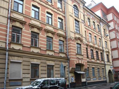 Дом, в котором проходило заседание конференции 29 железных дорог, вынесшее в ночь на 6 декабря 1905 г. постановление об объявлении Всероссийской железнодорожной забастовки