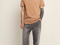 Рубашка-поло из хлопка