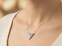 Колье из серебра э0612кл10190270
