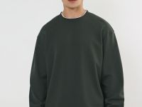 Трикотажный свитшот, Зеленый