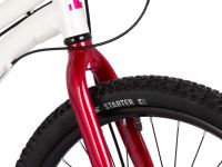 Подростковый велосипед Novatrack Novara 24 Disc, год 2025, цвет Белый, ростовка 10