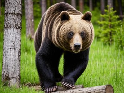 Жителей Намского района призвали быть бдительными из-за сообщений о медведице