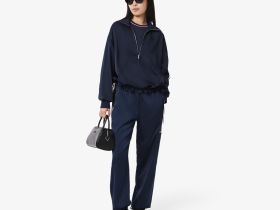 Женская хлопковая футболка Lacoste